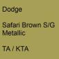 Preview: Dodge, Safari Brown S/G Metallic, TA / KTA.
